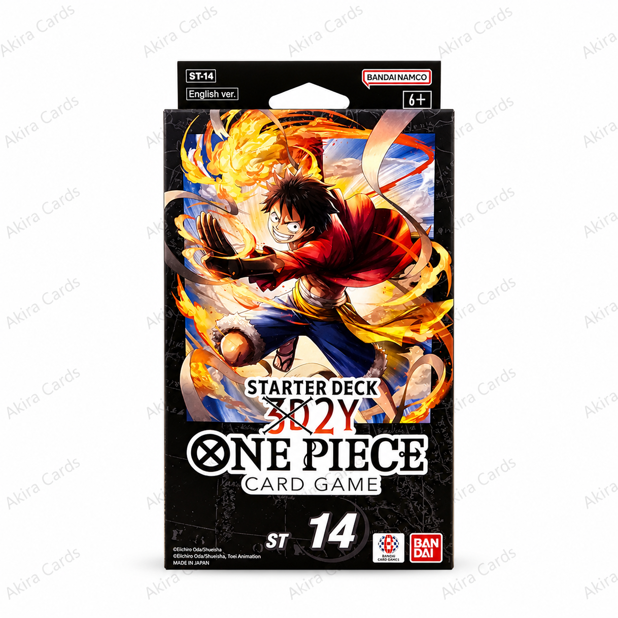 Starter Deck "3D2Y" Monkey D. Luffy (ST-14) – Inglés – One Piece Trading Card Game
