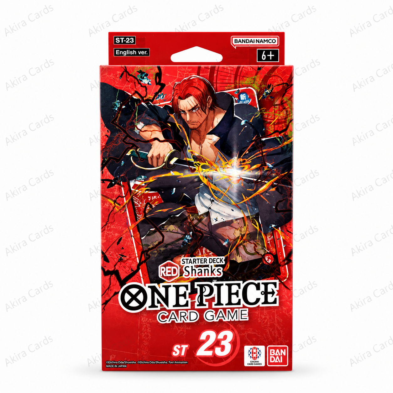 Starter Deck RED Shanks (ST-23) – Inglés – One Piece Trading Card Game