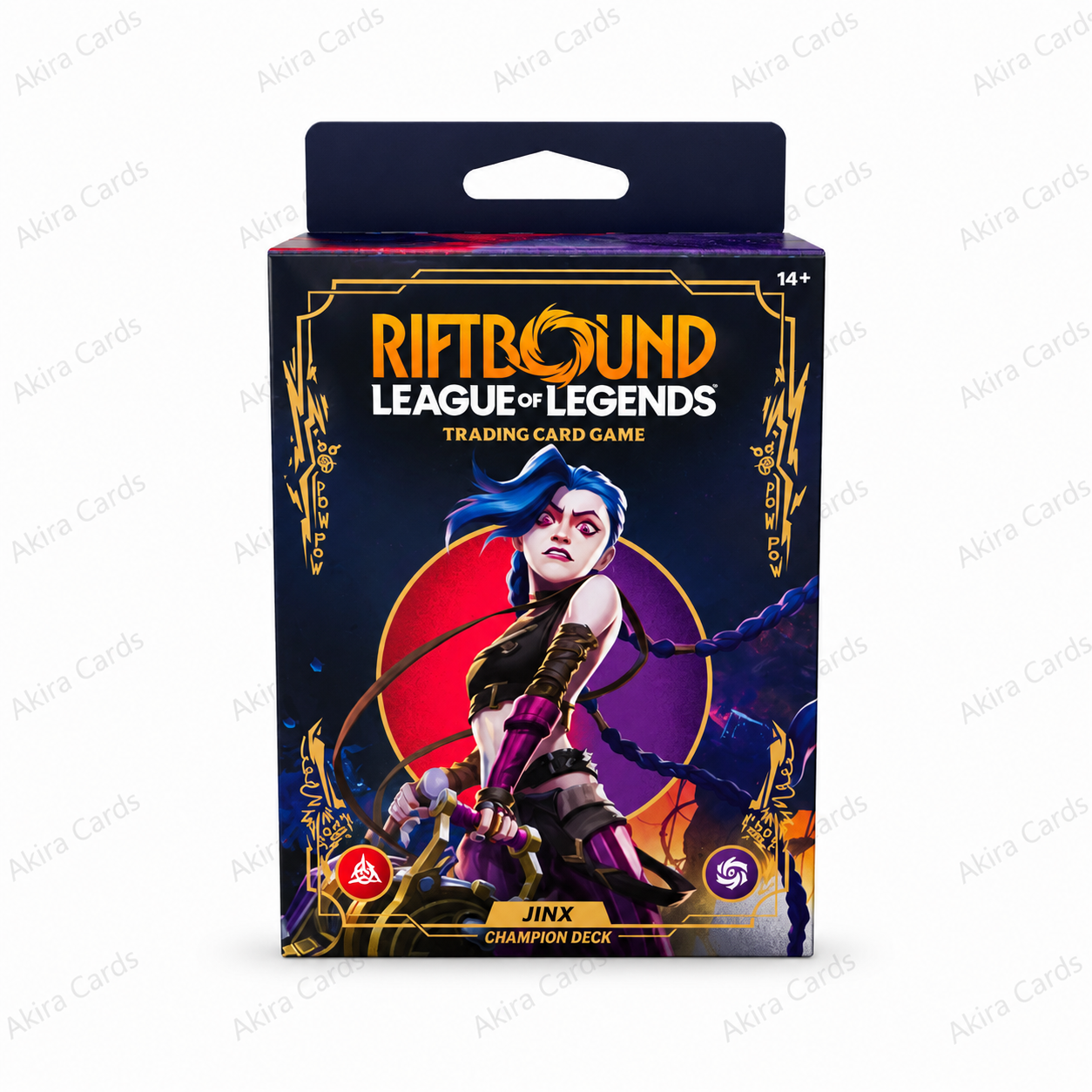 Jinx Champion Deck Set One: Origins - Riftbound: League of Legends TCG (Inglés)