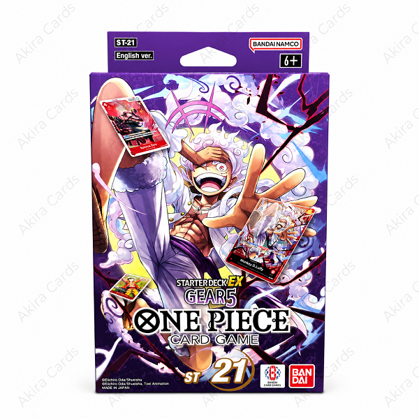 Starter Deck Monkey D. Luffy EX Gear 5 (ST-21) – Inglés – One Piece Trading Card Game