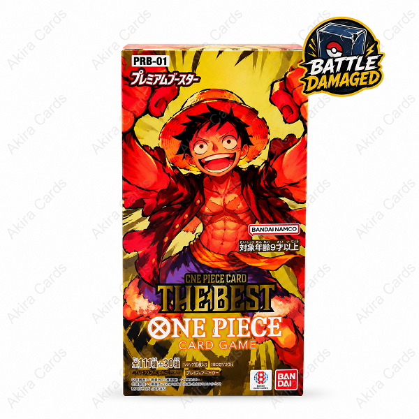 One Piece Card Game The Best PRB-01 Booster Box - Japonés <a style="color: red;">(Battle Damaged)</a>