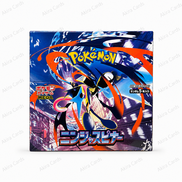 Pokémon TCG Mega Ninja Spinner M4 Booster Box - Japonés (30 sobres)