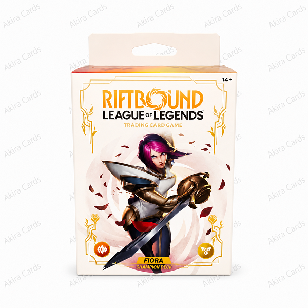 Riftbound: League of Legends TCG - Fiora Champion Deck (Inglés)