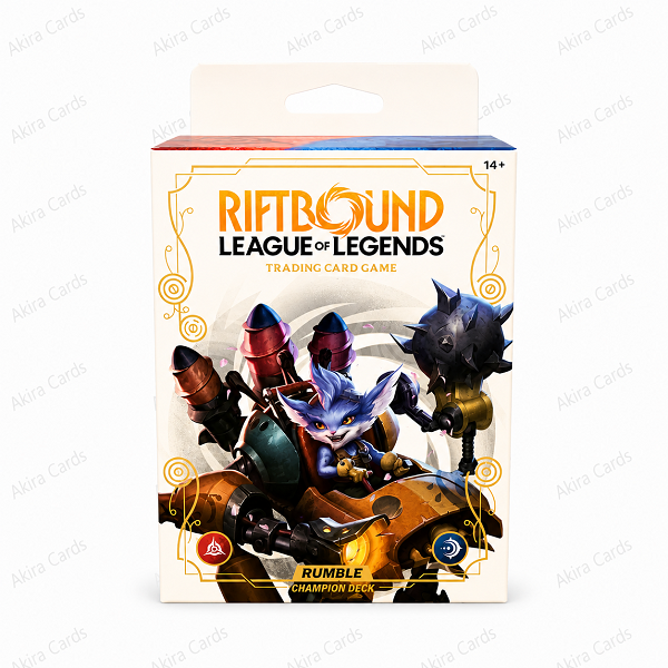 Riftbound: League of Legends TCG - Rumble Champion Deck (Inglés)
