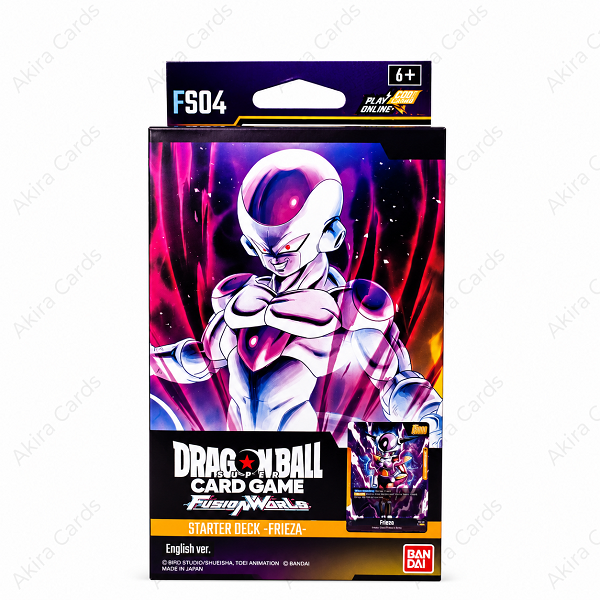 Dragon Ball Super Card Game Fusion World FS04 Frieza Starter Deck (English Version)