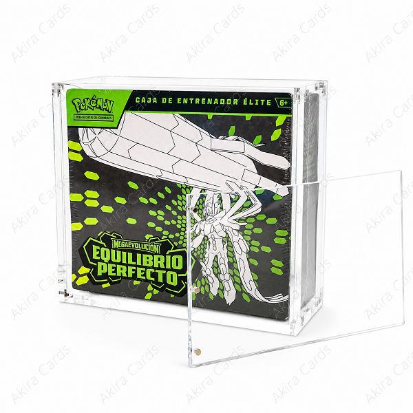 Caja Acrílica Protectora para ETB Pokémon (Elite Training Box) - Imagen 2