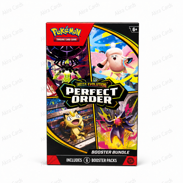 Pokémon TCG Mega Evolution: Perfect Order – Booster Bundle (6 Sobres) - Inglés